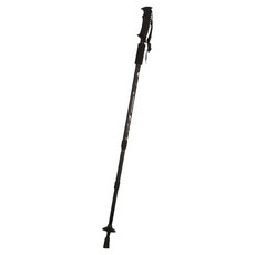 利弗福斯 鋁合金3節T型直柄登山杖, 1個, 黑色
