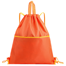 簡約旅行用鞋袋, 1個, 橘色