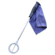 adak 高爾夫拾球器毛巾, 1個, 白色