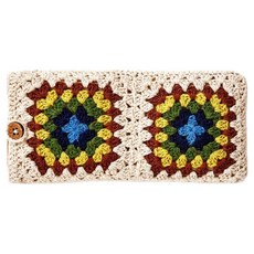 Modern House L 可拆式外罩鉤針眼部熱敷袋 混色, 1個, 1入