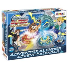 CRAZE 戳戳樂降臨曆 戰鬥陀螺 22, 1個, 混和顏色