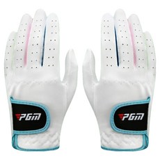PGM Golf 兒童款超纖布防滑高爾夫手套 PG009, 1套, 白色