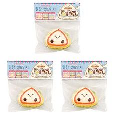 Joseonmunbanggu 我做的軟軟三明治, 3個, 混色