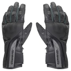 KOMINE 冬季防寒手套 雙手穿戴套組 GK-836, BLACK