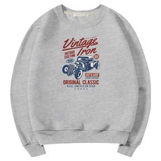 일루소 남녀공용 소프트 특양면 오리지널 클래식 맨투맨