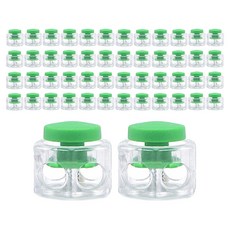 코히모 플라스틱 끈조절 코드락 스토퍼 16mm 5W0692, 50개, 그린