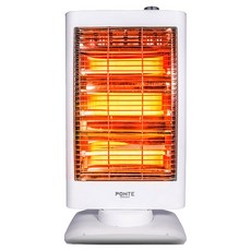PONTE 3段石英管電暖器, 白色, PTH-7275Q