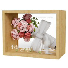 SEMBO BLOCK 森寶積木 For You 溫與柔, 1個, 粉色