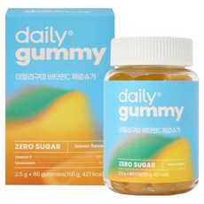 日常軟糖 維他命C 零糖 60入, 1個, 150g