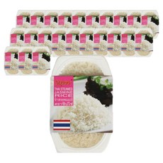 십소 스팀드 자스민 라이스 태국 즉석밥, 200g, 24개