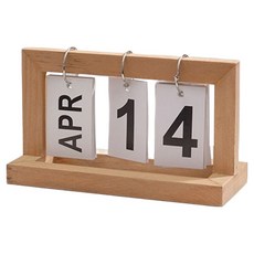 Branding Select 辦公桌裝飾日曆, 木質