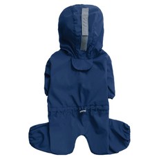 PUPPY ANGEL 狗狗 MAGAGIO Rain 連帽連身雨衣 V2 PA-OW151, 1個, 728 海軍藍