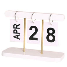 Branding Select 設計感居家日曆, 白色