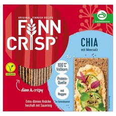 FINN CRISP 薄脆餅乾 奇亞籽 & 海鹽, 1個, 195g