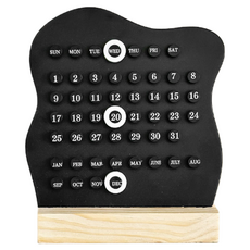 Branding Select 客廳裝飾日曆, 黑色