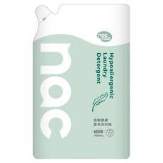 nac nac 低敏親膚嬰兒洗衣精補充包, 1.1L, 1個