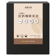 順便幸福 好鈣浸泡咖啡 橙香核果黑巧克, 1個, 12個裝, 8.5g