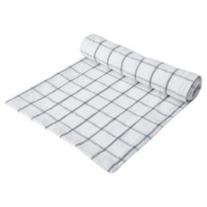 MIKASA 長型桌旗, 1個, 格紋灰, 230 x 33 x 0.1cm