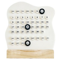 Branding Select 客廳裝飾日曆, 奶油白