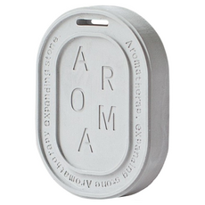 The Nature of things 自然之事 矽藻土擴香石吊飾 吸濕防潮 車用去異味 辦公室開運, 1個, AROMA 灰色