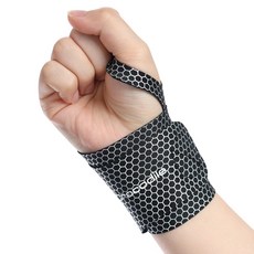 Crocodile 鱷魚 All Day Support 護腕 雙手適用 CD386 2入, 1套, 黑色