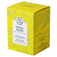 Nature Shop 檸檬香桃木茶包, 10入, 1個, 1g