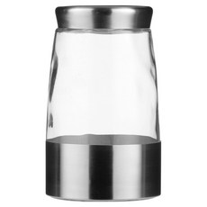 Premier 旋蓋玻璃收納罐 透明色 + 銀色, 1.7L, 1個