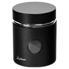 Luigi Ferrero Hanna 玻璃收納罐 黑色 + 銀色, 1個, 550ml