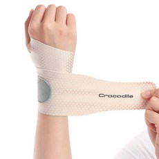 Crocodile 鱷魚 All Day Support 護腕 雙手適用 CD386 2入, 1套, 膚米色
