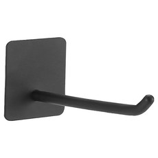 월드크린 스텐 후크 도구걸이 LV 롱타입 9cm, 블랙, 1개