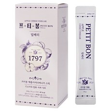 PETIT BON 蘋果醋液體棒 山桑子 15入, 1個, 240ml
