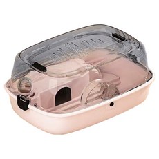 iCat 寵喵樂 雙層跑輪倉鼠籠 45 x 30 x 25cm, 1個, 粉紅色