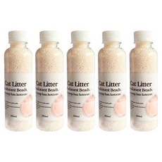 毛皇上 貓砂除臭珠 香水, 250ml, 5個