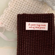 寬條燈芯絨 寬幅素色燈芯絨布料, 1個, 巧克力色