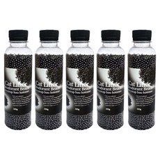 毛皇上 貓砂除臭珠 活性炭黑, 300g, 5個