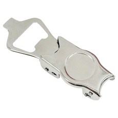 Bareunliving 全不鏽鋼瓶蓋開瓶器, 銀色, 1個