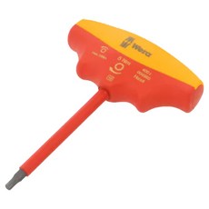 Wera VDE 絕緣六角T型手柄扭力起子 4mm 004980, 1個
