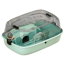 iCat 寵喵樂 雙層跑輪倉鼠籠 45 x 30 x 25cm, 1個, 藍色