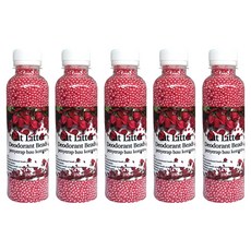 毛皇上 貓砂除臭珠 玫瑰, 250ml, 5個