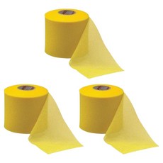 뮬러 MWrap 언더랩 라켓 그립 발목테이핑 스펀지 스포츠 테이프, 3개, 골드