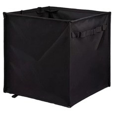 순잠 야외 캠핑용 대용량 접이식 멀티박스 소형, 블랙, 1개, 1단