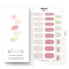 오호라 젤스트립 네일, N Bloom Bonbon, 1개