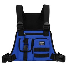 MMMII 迷你多口袋自行車運動後揹包 MMM3218, 1個, 藍色