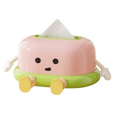 Misoroun 面紙盒, 坐姿 TUBE 面紙盒 清新粉