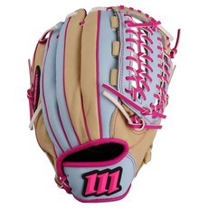 MORIMOTO 全方位棒球手套 MPN700, 1個, 象牙白+天空藍