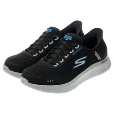 SKECHERS 男款 GO WALK FLEX WATERPROOF D楦休閒鞋 216330BLK