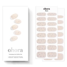 오호라 젤스트립 네일, N Milky Star, 1개