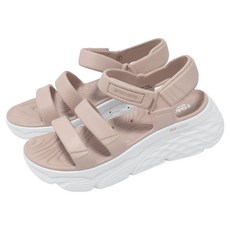 SKECHERS 女款 MAX CUSHIONING FOAMIES D楦涼鞋 111126LTPK, 22cm, 粉色