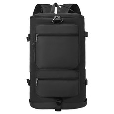 Philwave 兩用大容量健身包, 黑色, 1個