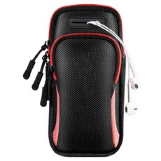 몰투데이 착붙 러닝 스마트폰 가방, 04 폴카닷레드, 1개